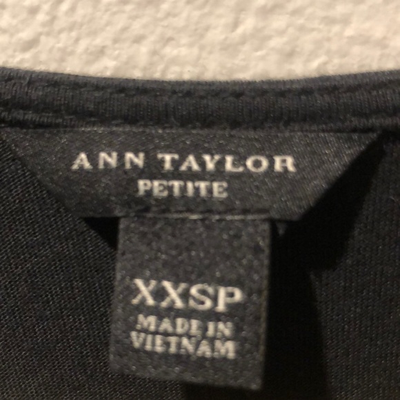 Ann Taylor mixed jersey tank top in petite xxs - Picture 4 of 5